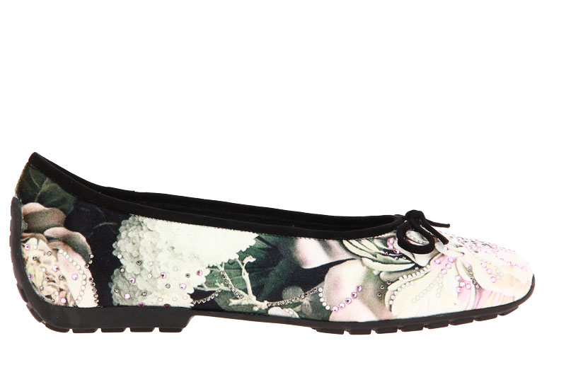 Mania Ballerina VELLUTO BIANCO CAMOSCIO NERO (38½)