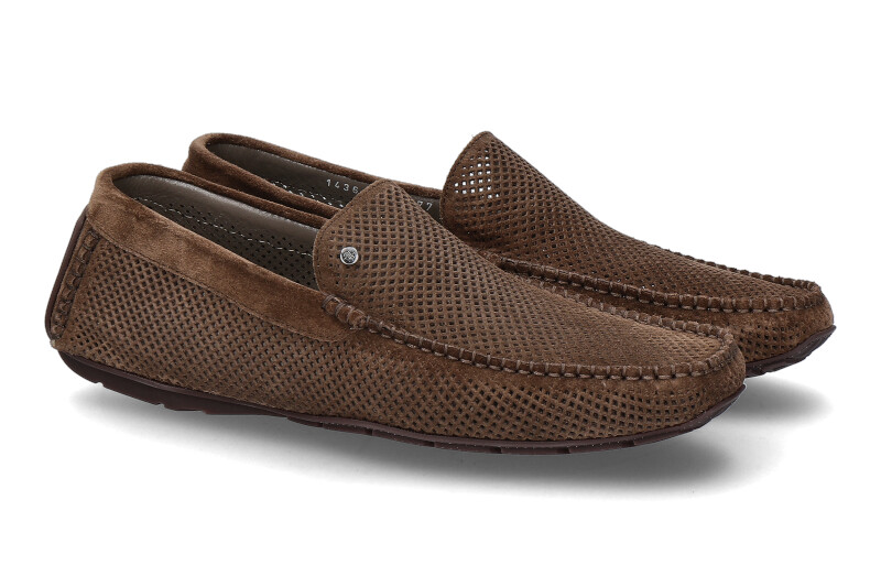 Aldo Brue Mokassin PEACH CALF LEATHER SANDALO