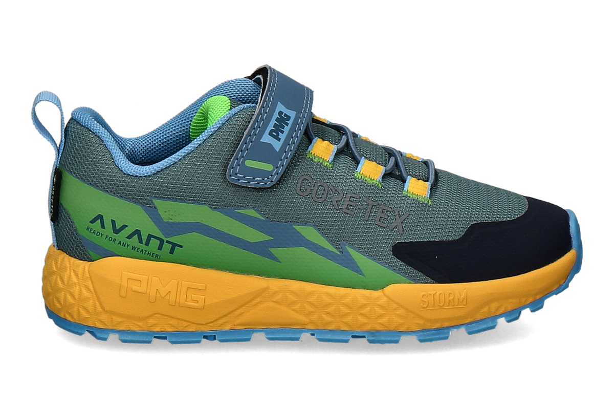 Primigi Jungen- Sneaker STORM- blau/ grün/ gelb