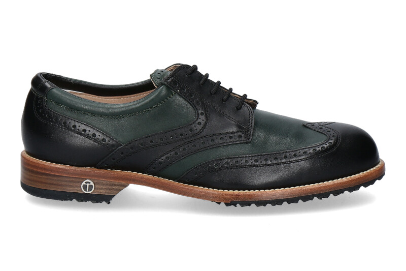 Tee Golf Shoes Herren- Golfschuh TOMMY NERO VERDE (42½)