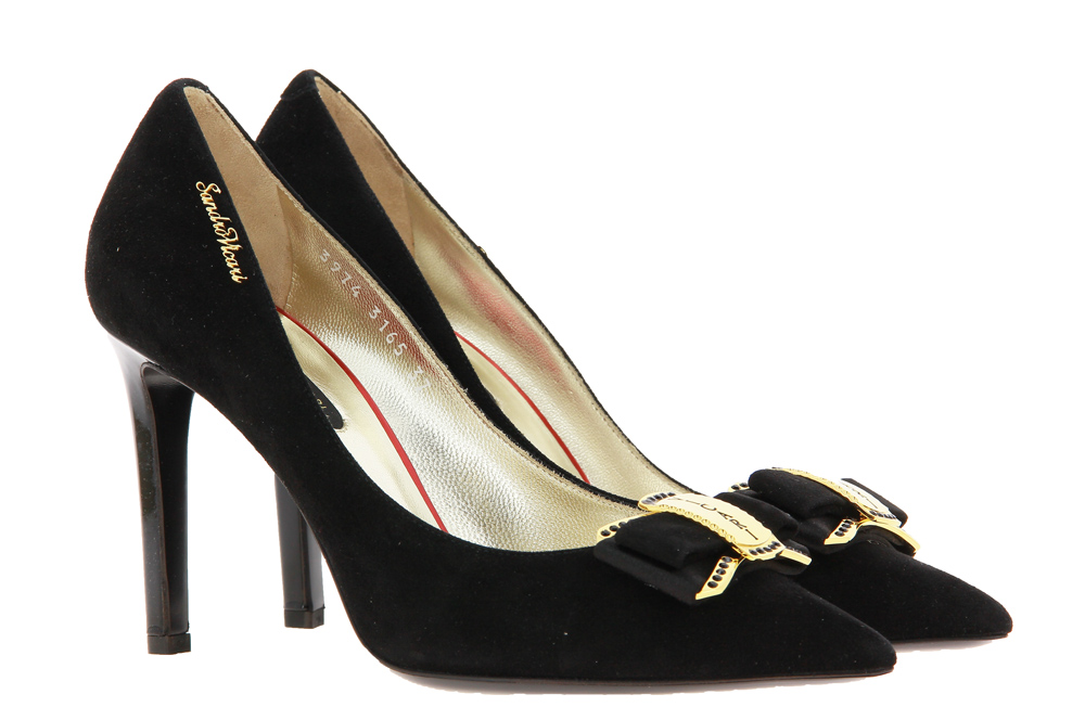 Sandro Vicari Pumps CAMOSCIO NERO