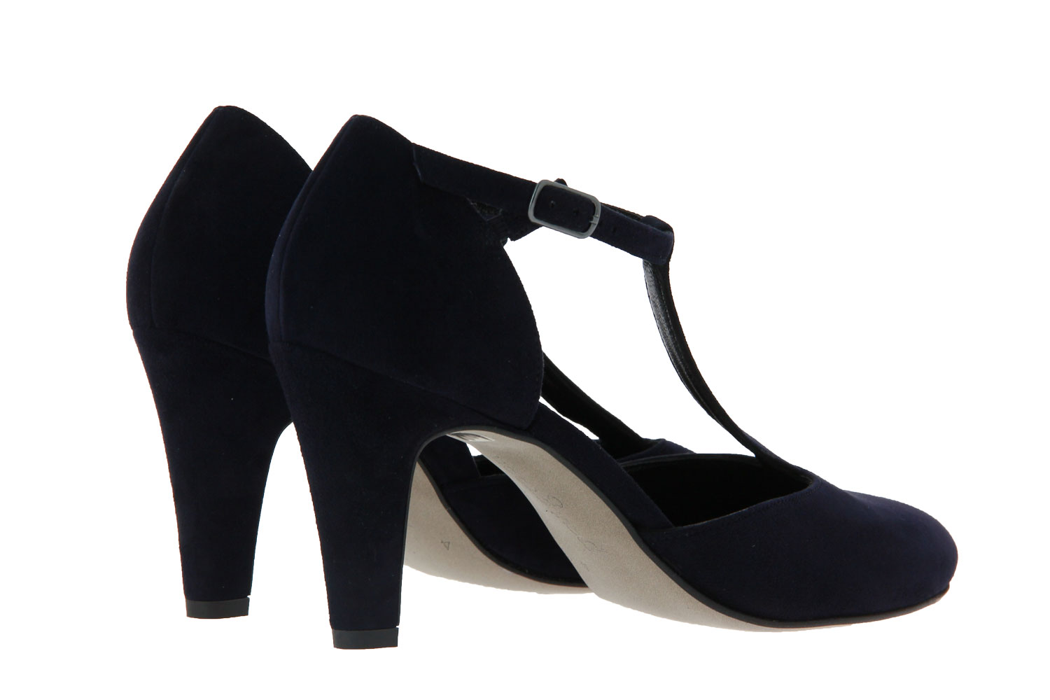 Paul Green Spangenpumps SAMTZIEGE BLAU (38½)