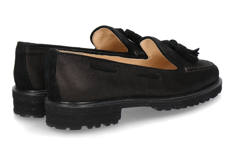 Brunate Slipper TANK MONDS MORO CAMOSCIO NERO (41) Brunate Slipper TANK MONDS MORO CAMOSCIO NERO (41)