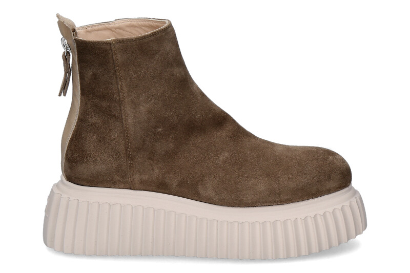 AGL Bootie SANDY TAUPE ROSA- grau