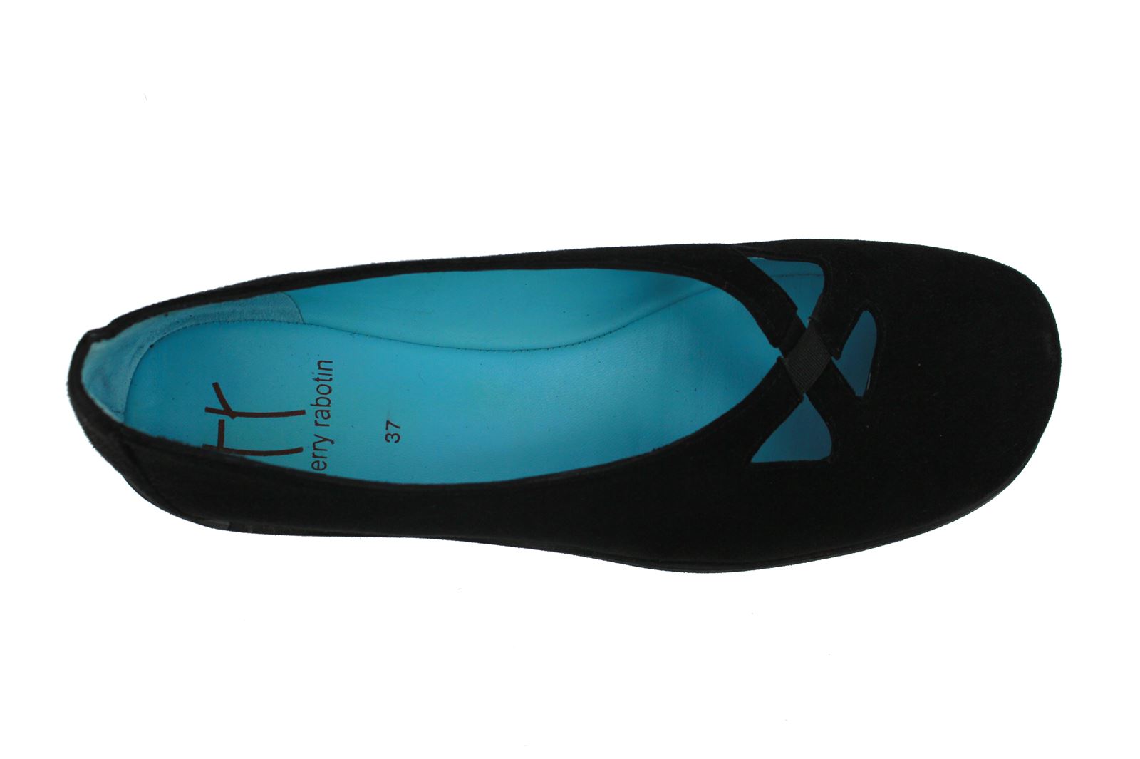 Thierry Rabotin Ballerina KIVALINA CAMOSCIO NERO (40½) Thierry Rabotin Ballerina KIVALINA CAMOSCIO NERO (40½)