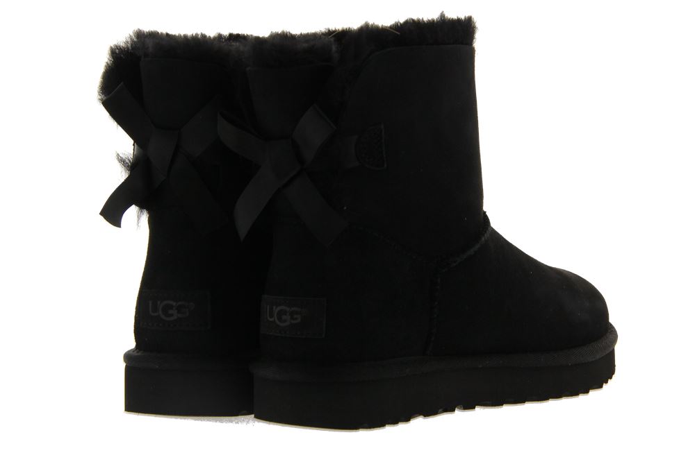 UGG Australia Boots MINI BAILEY BOW II BLACK (41)
