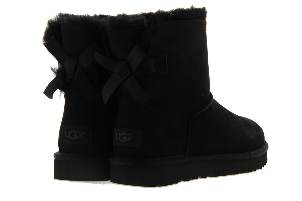 UGG Australia Boots MINI BAILEY BOW II BLACK (38)