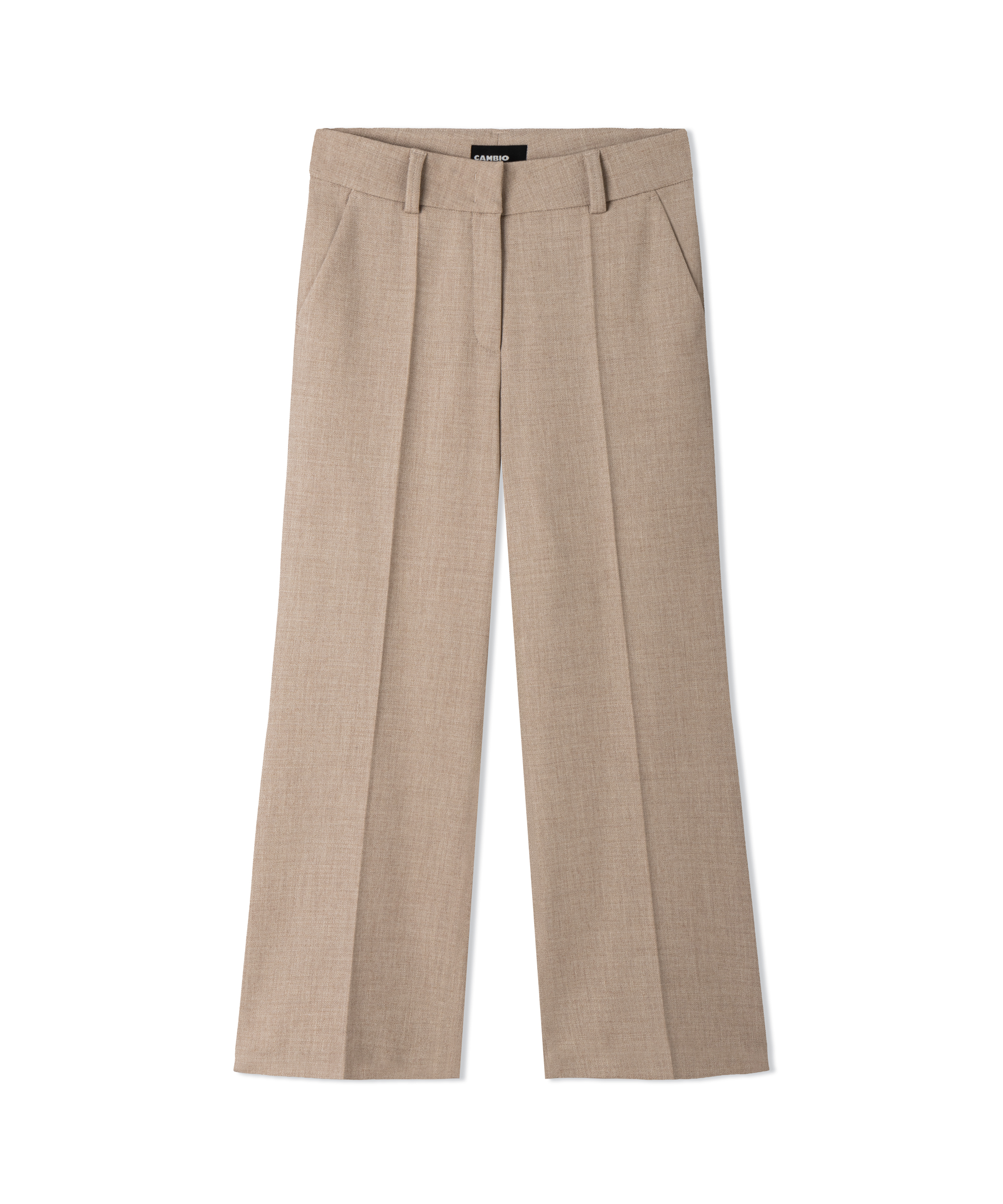 Cambio Stoffhose Wide-Fit CALIFORNIA  - classic beige