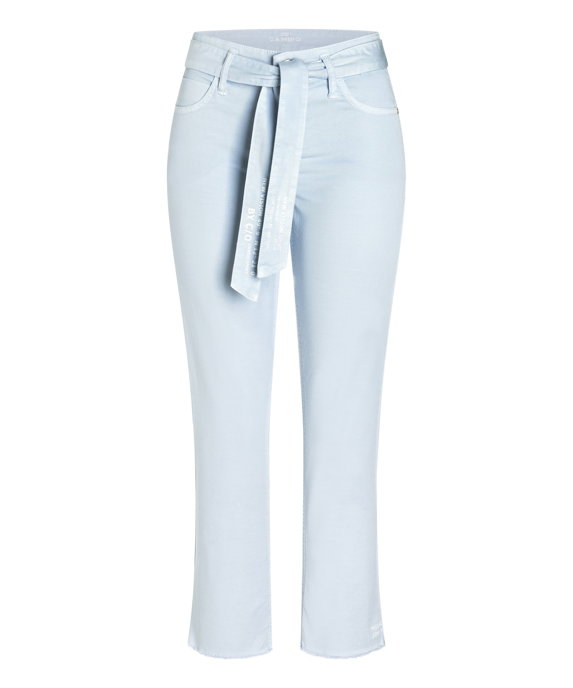 Cambio Stoffhose Scout cropped SKYWAY BLUE