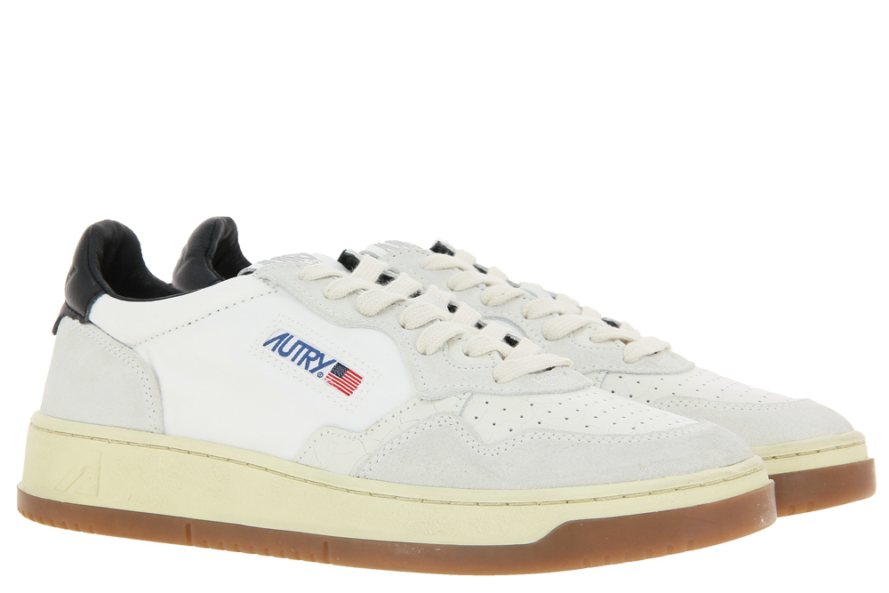 Autry Sneaker LOW MAN NYLON BICOL WHITE BLACK