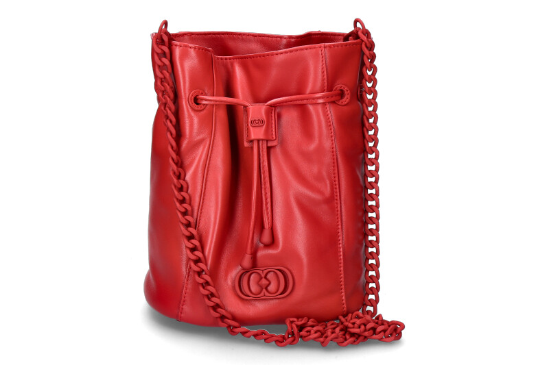 La Carrie Beuteltasche DECCAN GINGER LEATHER RED