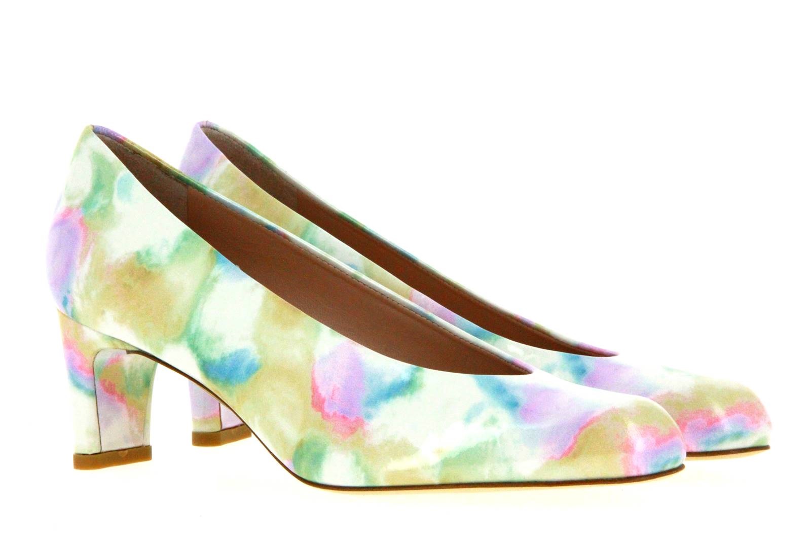 Stuart Weitzman Pumps PASTEL SUNFLOWER PATENT  (36)