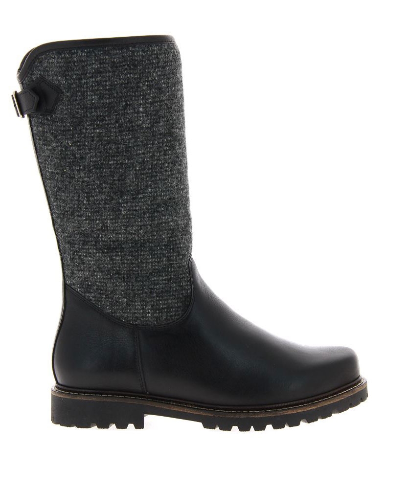 Dirndl + Bua Stiefel gefüttert PANIOLO LODEN SCHWARZ GRAU (42) Dirndl + Bua Stiefel gefüttert PANIOLO LODEN SCHWARZ GRAU (42)