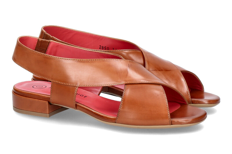 Pas de rouge Sandale FLEUR PARMA CUOIO (42½)