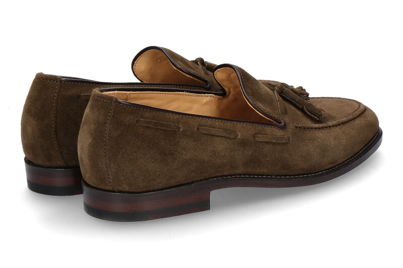 Ludwig Reiter Loafer TASSEL VELOURSLEDER JAGDGRÜN (40½)