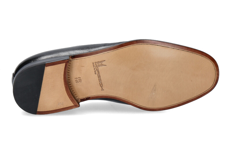 Moreschi Slipper SARATOGA CALF NERO (44½)