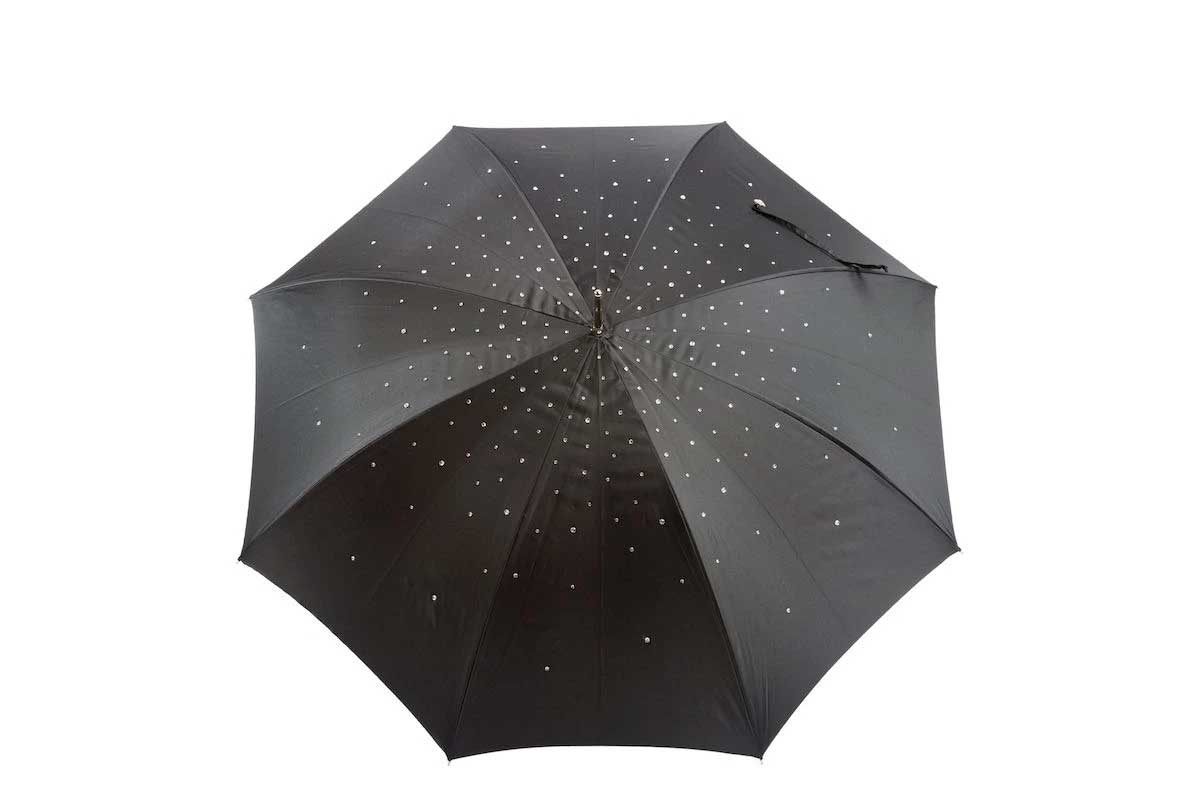 Pasotti Regenschirm NERO STRASS