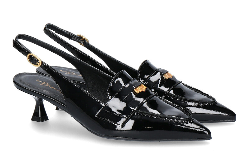 Bianca Di Slingpumps VERNICE NERO