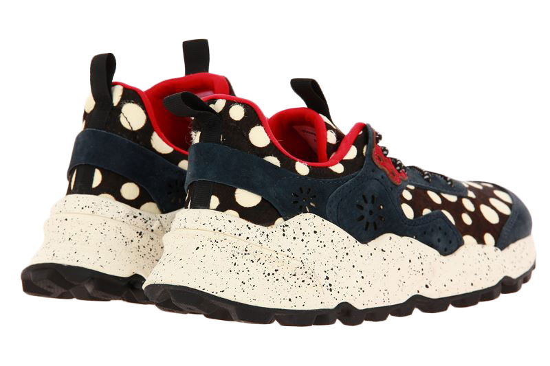 Flower Mountain Sneaker KOTETSU VELOUR/POIS PONY BLEU (39)
