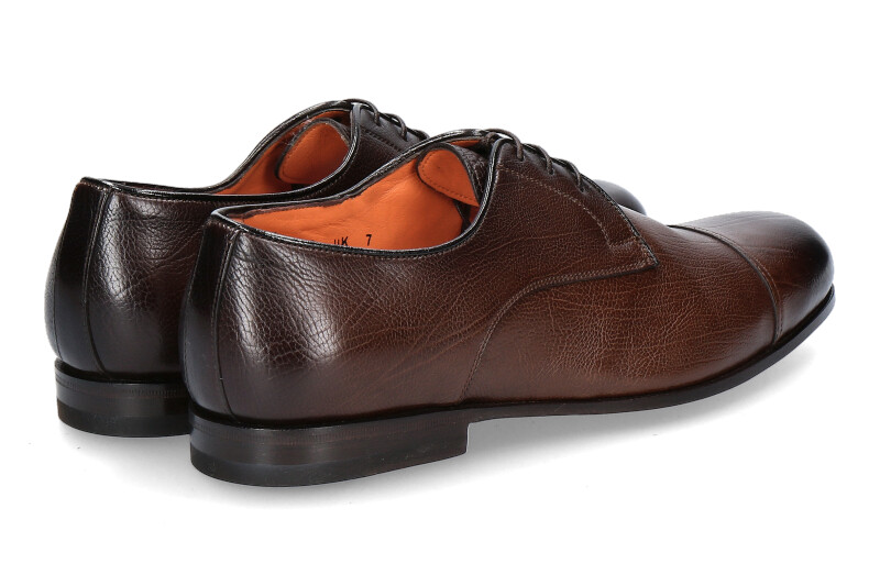 Santoni Schnürer LEATHER ANTIK BROWN (44½)