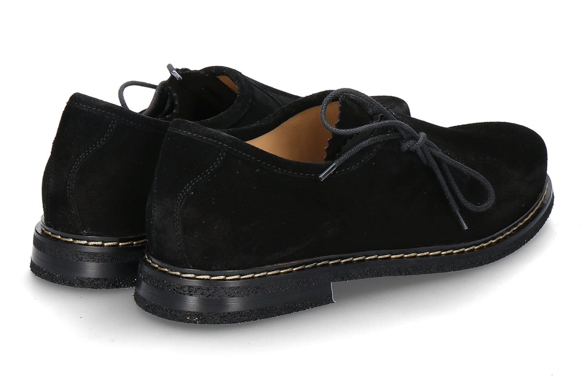 dirndl bua Trachtenschuh WILDLEDER- schwarz_138000054_2
