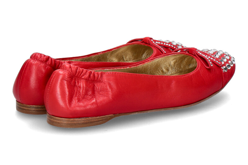 ScarpaRossa Ballerina CAMOSCIO ROSSO ALASKA CRYSTAL (37 ) ScarpaRossa Ballerina CAMOSCIO ROSSO ALASKA CRYSTAL (37 )