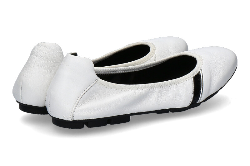 Hogan Ballerina NAPPA ARGENTO BIANCO  (40)