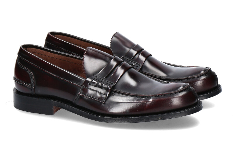 Church's LOAFER TUNBRIDGE BOOKBINDER BURGUNDY (44½)