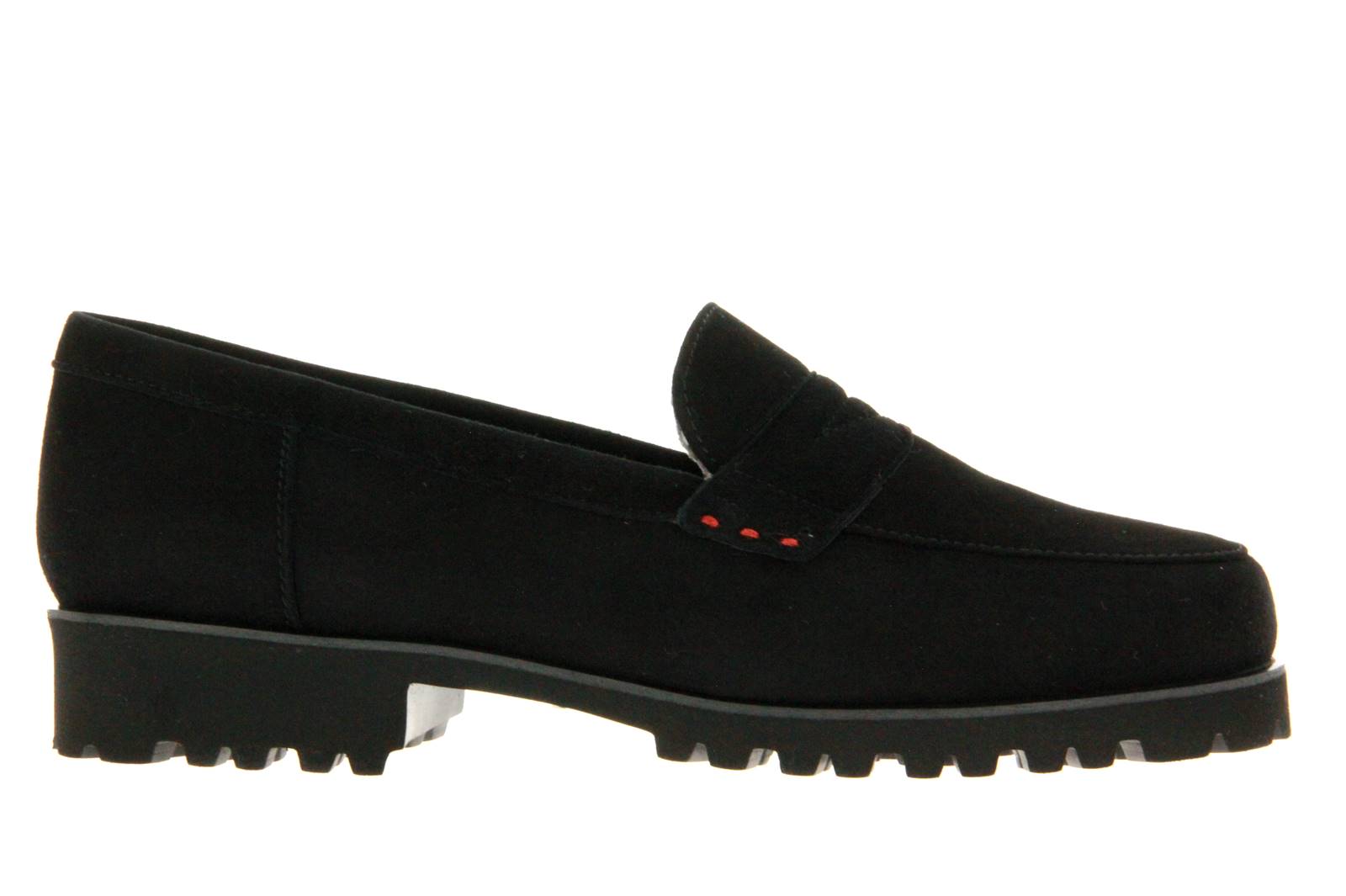 Pas de rouge Slipper gefüttert MARTA CAMOSCIO NERO (41½)