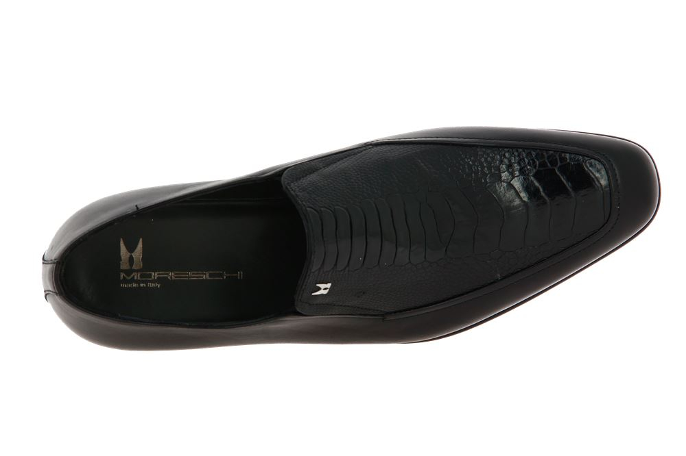 Moreschi Slipper LAMB CUOIO NERO (44½)