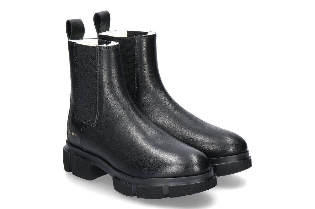 Copenhagen Damen Chelsea Boot CPH570 gefüttert- black/ schwarz