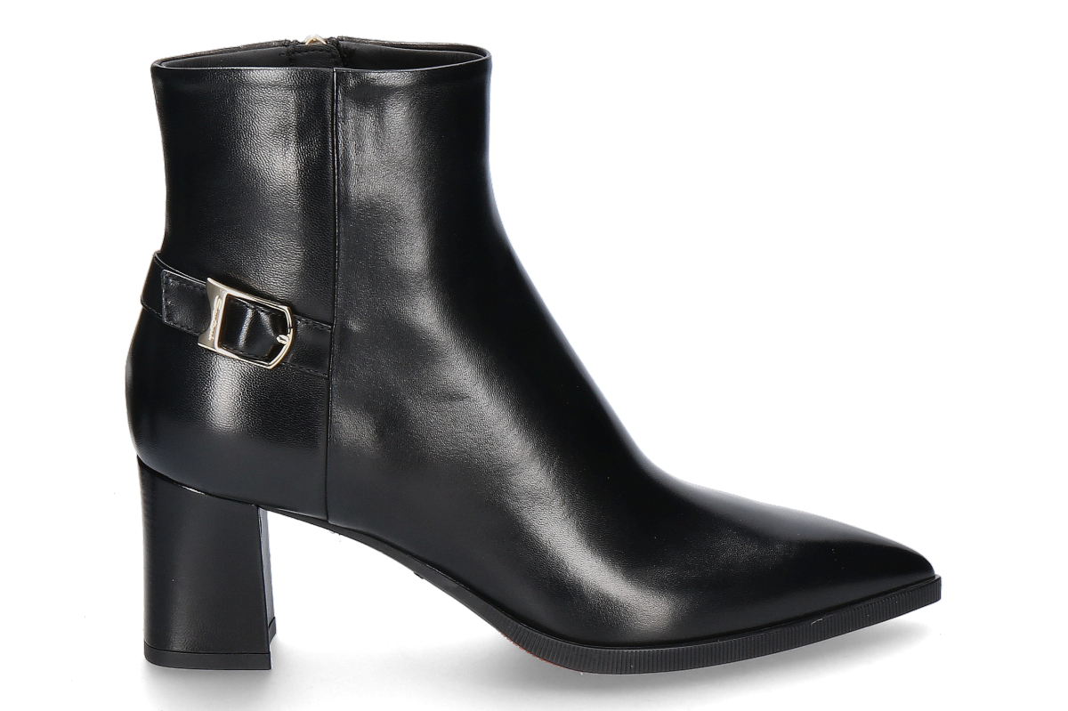 Santoni Damen- Stiefelette ELLY- schwarz/ black