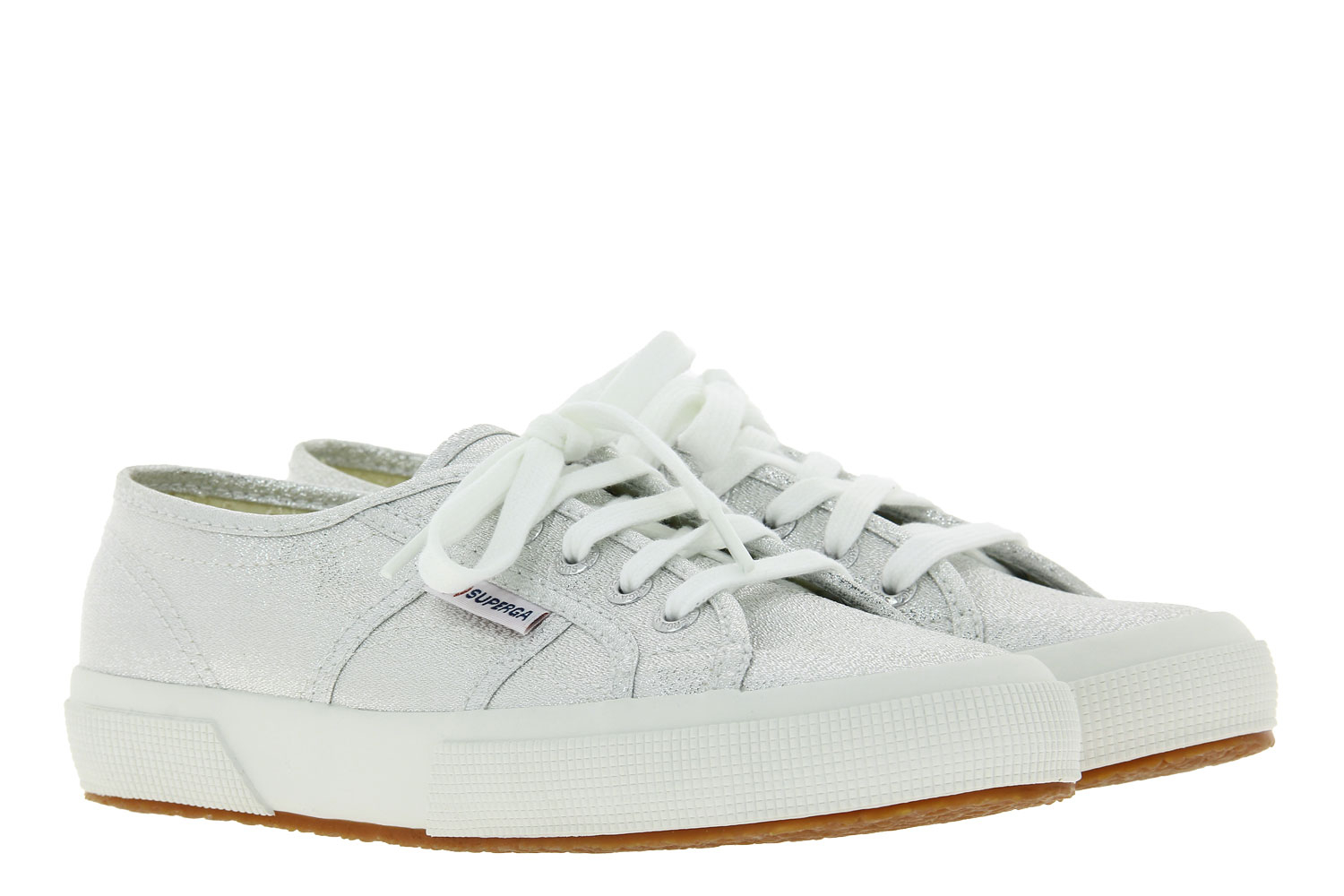 Superga Sneaker LAMEW GREY SILVER (39½)