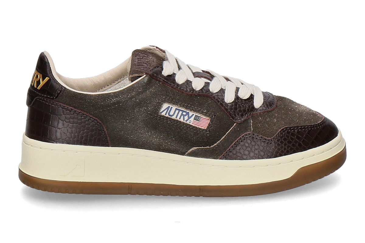 Autry Damen- Sneaker MEDALIST LOW CJ01- mustang/ braun