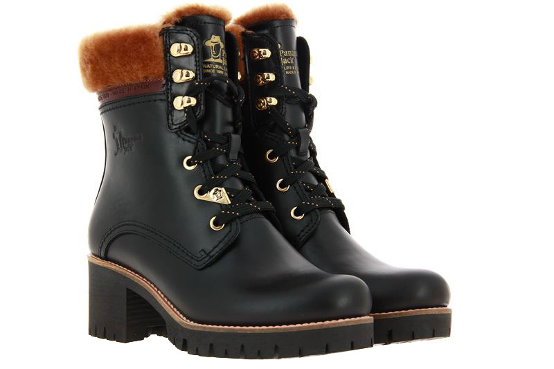 Panama Jack Stiefelette gefüttert PHOEBE IGLOO BROOKLYN B1 NAPPA NEGRO (40)