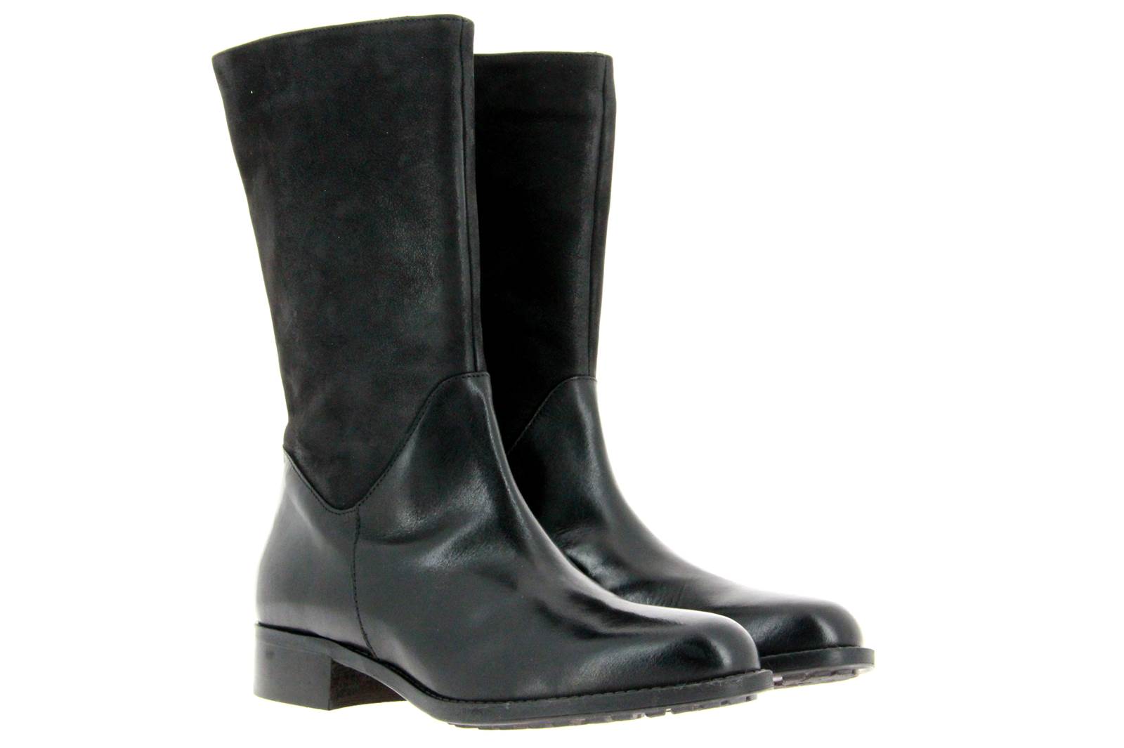 Donna Più Stiefel RIANA TEQUILA NUBUK NERO (40)