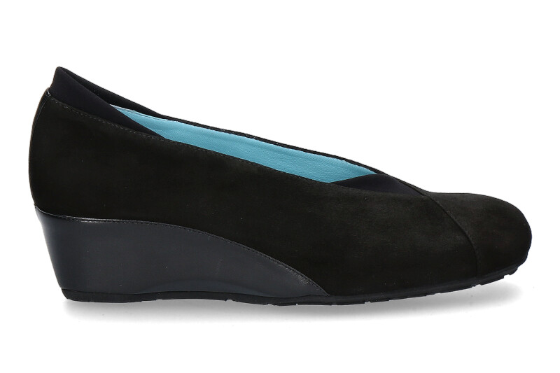 Thierry Rabotin Keilpumps TANGO CAMOSCIO NERO (40½)