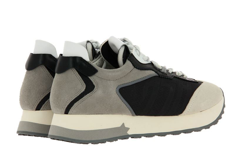 ASH Sneaker TIGER CALF SUEDE SALT BLACK WHITE (41)