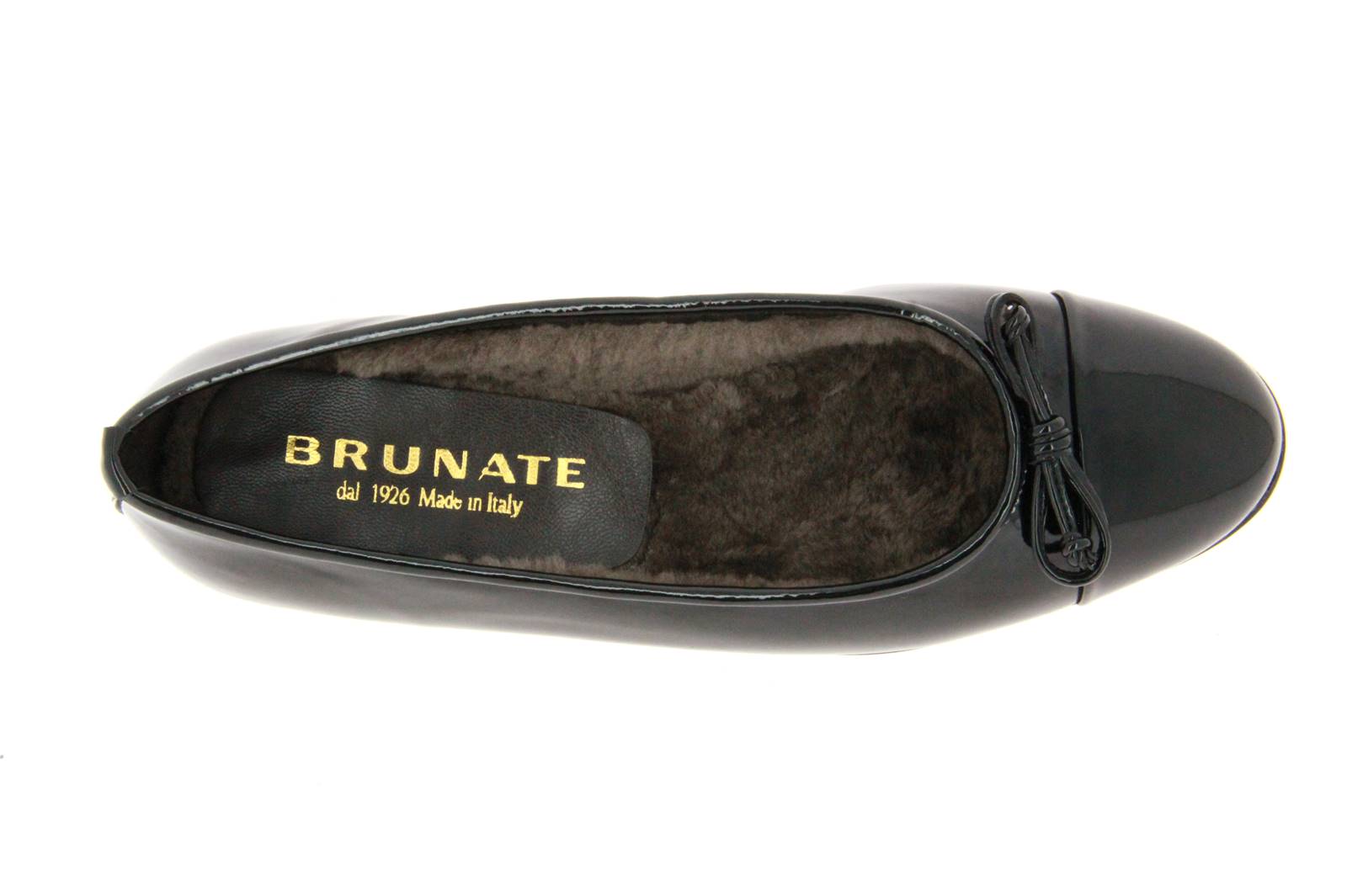 Brunate Ballerina gefüttert PIA SOFTLACK NERO (35½) Brunate Ballerina gefüttert PIA SOFTLACK NERO (35½)