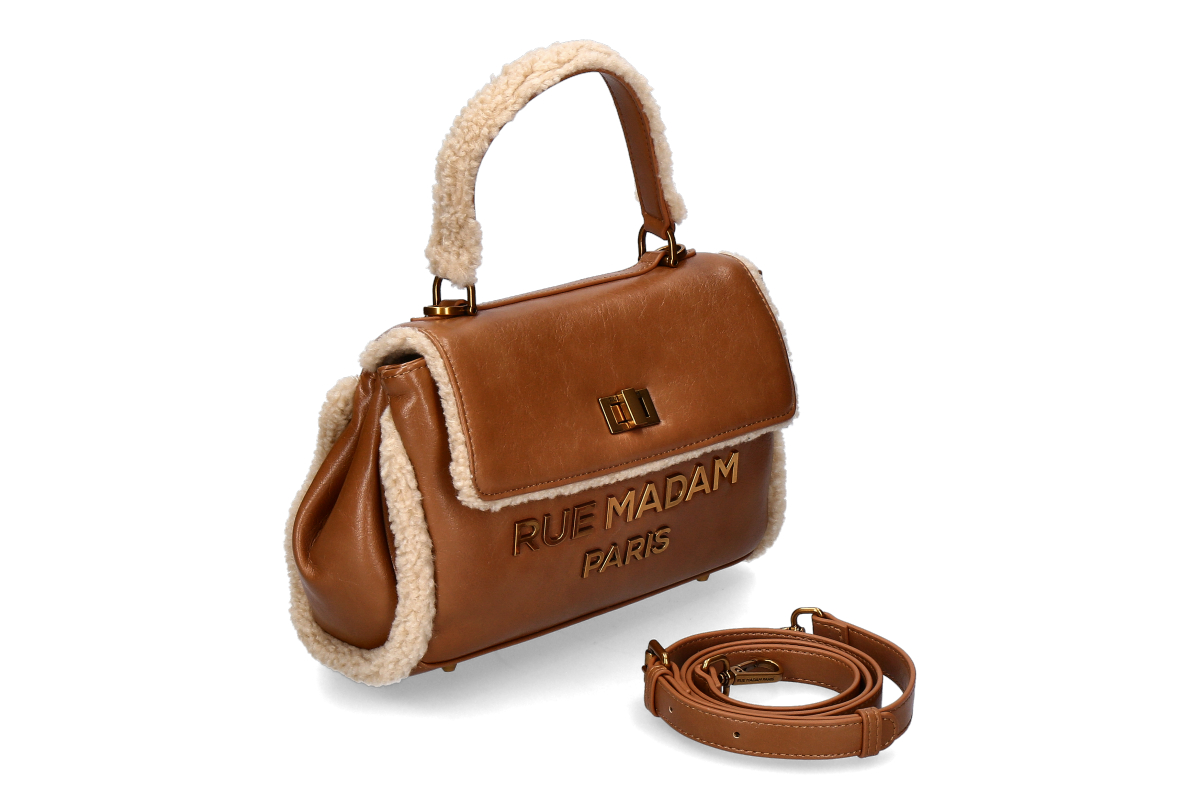 Rue Madam Henkeltasche LES JOURS XS HIVER- cookie/ mittelbraun
