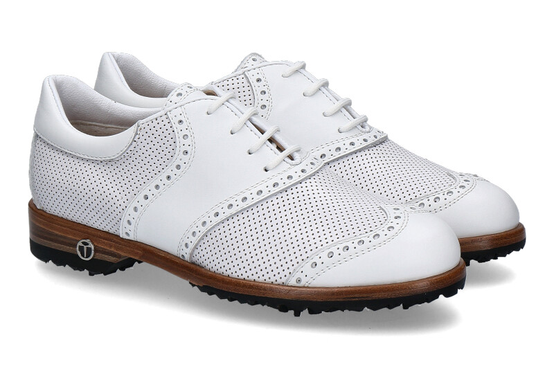 Tee Golf Shoes Damen- Golfschuh SUSY VITELLO BIANCO (37½)