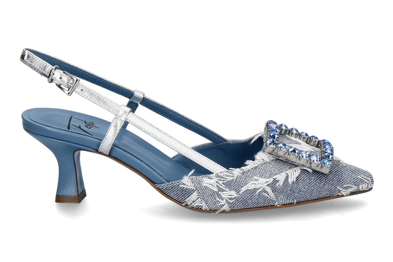 Roberto Festa Slingpumps STEFI Gwynet luxor silver