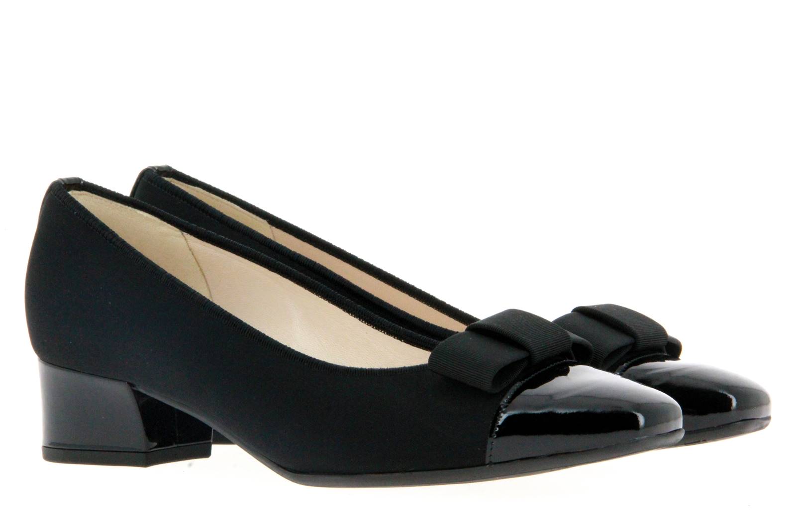 Peter Kaiser Pumps AMBO LACK STRETCH BLACK RIPS (39)
