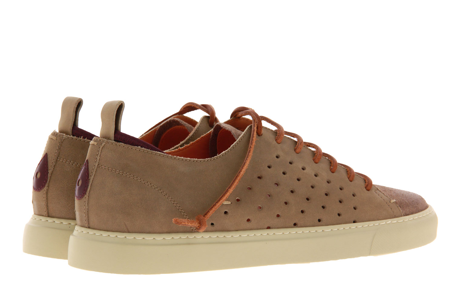 Levius Sneaker RIVA MISTA CAMOSCIO TAUPE COCCO (43)