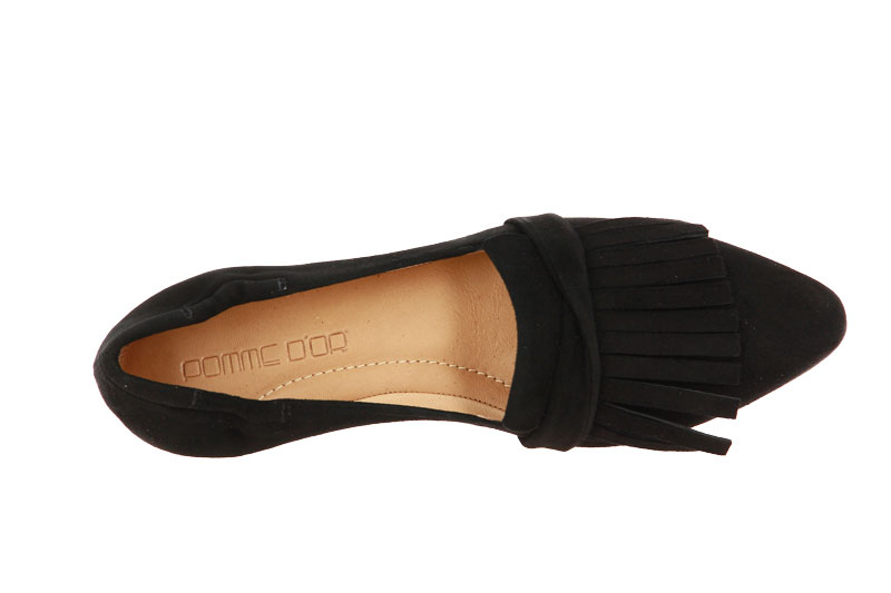 Pomme d' Or Slipper AVA CAMOSCIO NERO (38)