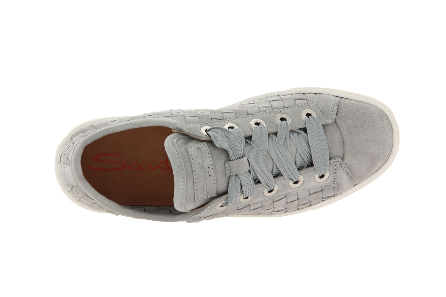 Santoni Sneaker CAMOSCIO GRIGIO (39)