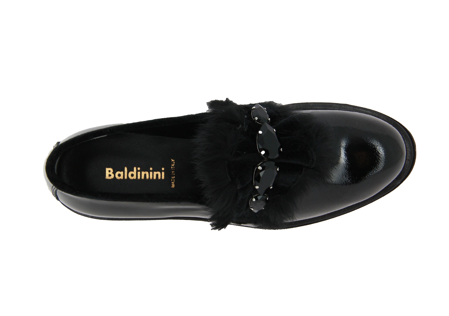 Baldinini Slipper VELLUTO NERO (37½)