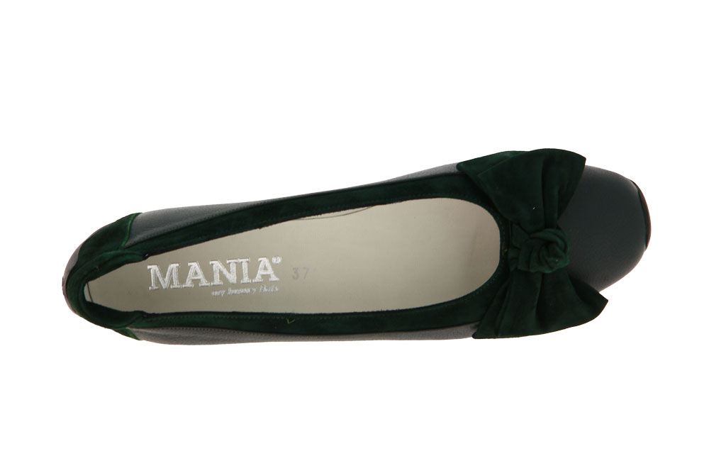 Mania Ballerina LAS VEGAS VERDE CAMOSCIO FOREST (37½)