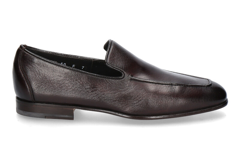 Santoni Slipper LEAHTER DARK BROWN (43½)