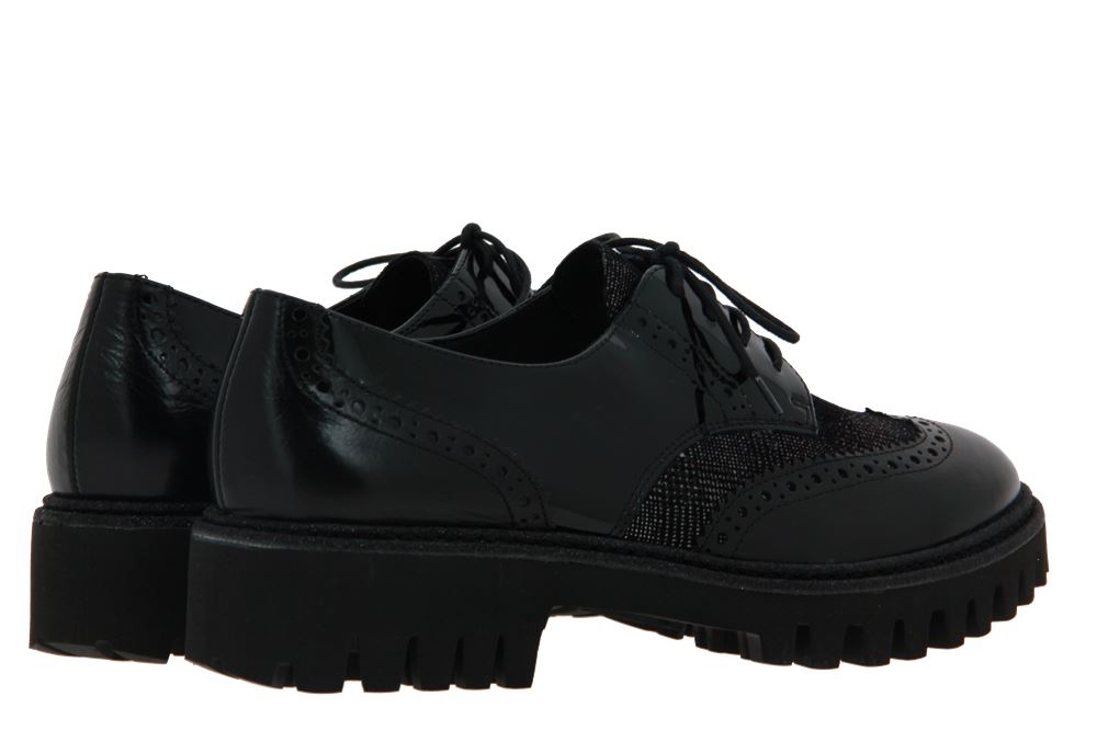 Paul Green Schnürer ROYAL SCOTTISH VELVET BLACK (40½)